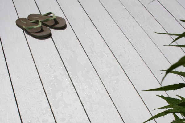 Террасная доска из ДПК Terrapol Практик моноколор Жемчуг (под заказ) купить в Братске