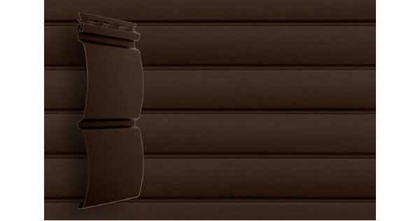 Акриловый блок-хаус (AСA) 3,0 Grand Line D4,8 темный дуб купить в Братске