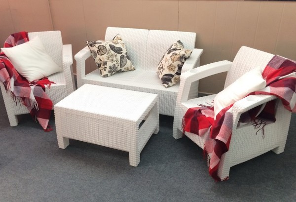 Комплект Yalta Terrace Set белый купить в Братске