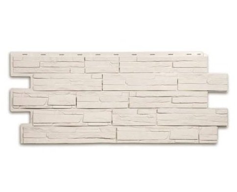 Фасадная панель T-Сайдинг-Альпийская сказка ЭКО-1 Уайт купить в Братске