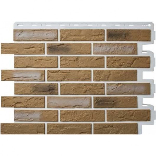 Фасадная панель Альта-Профиль Кирпич Рижский 03 купить в Братске