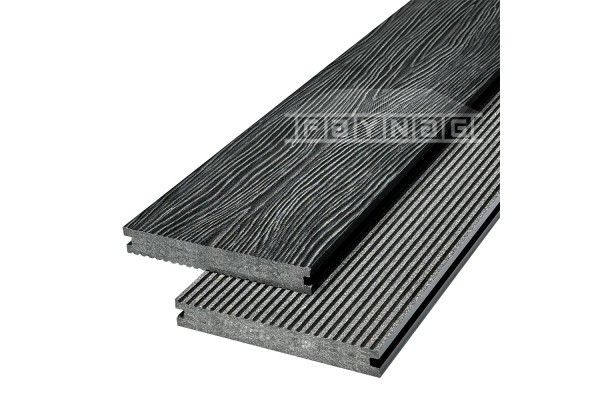 Террасная доска из ДПК Faynag Premium Massive 3D — Кварц купить в Братске