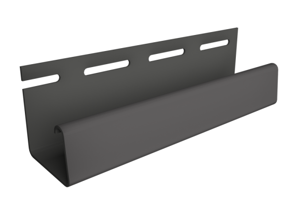 Фасадный J-профиль 30 мм Графитовый купить в Братске