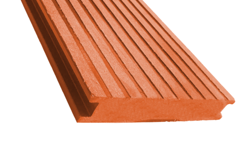 Террасная доска из ДПК ECODECKING Premium Терракот купить в Братске