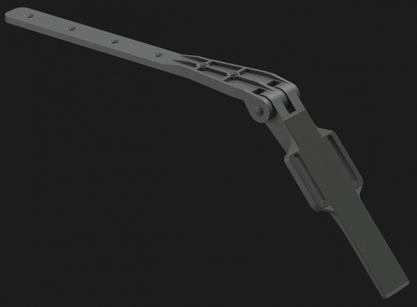 Крепление регулируемое Docke Premium ПВХ - Графит купить в Братске