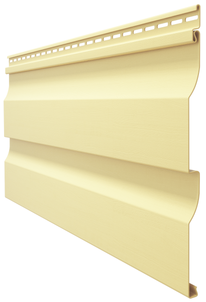 Виниловый сайдинг docke (дёке) - профиль D4,5D, лимон купить в Братске