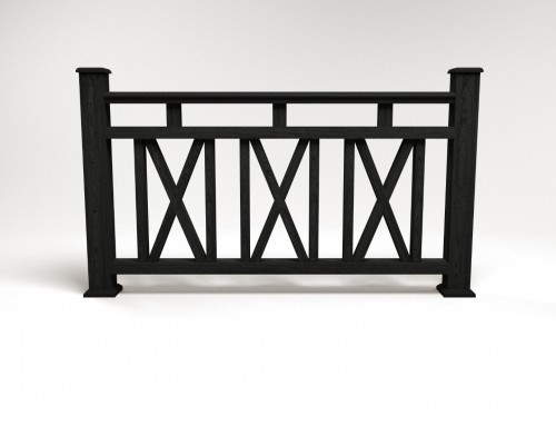 Ограждение из ДПК FG3 кварц купить в Братске