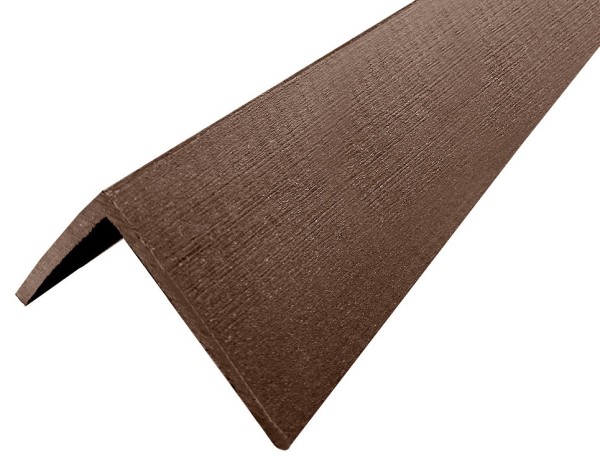 Уголок ДПК для сайдинга 70x70x3000мм Коричневый купить в Братске