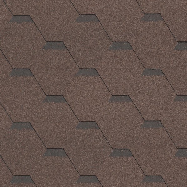 Гибкая черепица Shinglas, серия Ультра, коллекция Самба – Янтарь купить в Братске