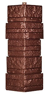 Угол T-Сайдинг-Альпийская Сказка ЭКО-1 Браун купить в Братске