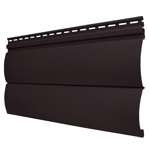 Акриловый Сайдинг Tecos - Оцилиндрованный брус двойной (под бревно), Арабика купить в Братске