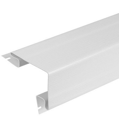 Наружный угол к сайдингу 3,05 м TECOS БЕЛЫЙ купить в Братске