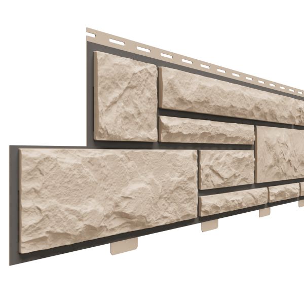 Фасадная панель Доломит, Брусчатка Доломит Орех (2м) купить в Братске