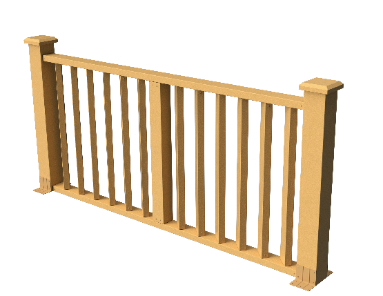 Ограждения декоративное ДПК GRINDERDECO Бруклин песчаник. купить в Братске