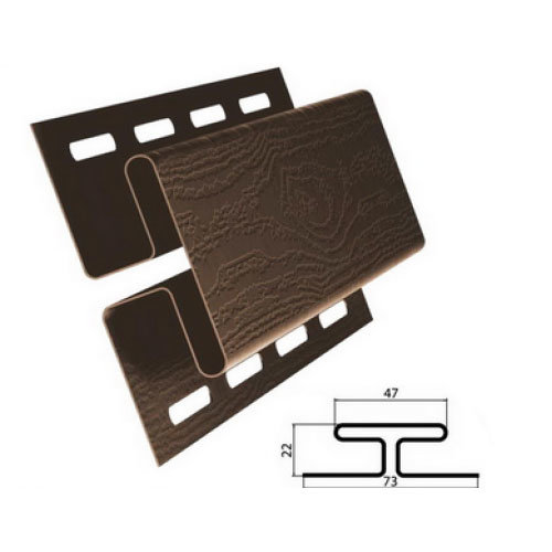 H-профиль, коричневый купить в Братске