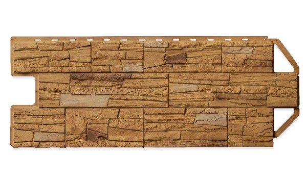 Фасадная панель Цокольный сайдинг Альта профиль Каньон Невада Комби купить в Братске