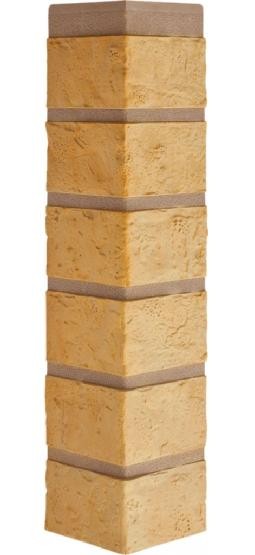 Наружный угол кирпич (желтый), 0,47 х 0,1м купить в Братске