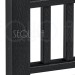 Комплект крышка/юбка для столба SEQUOIA BLACK купить в Братске