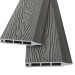 Заборная панель шип-паз EasyDecking Wood-Х 146х20 Серый купить в Братске