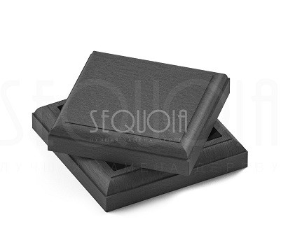 Комплект крышка/юбка для столба SEQUOIA GRAY купить в Братске