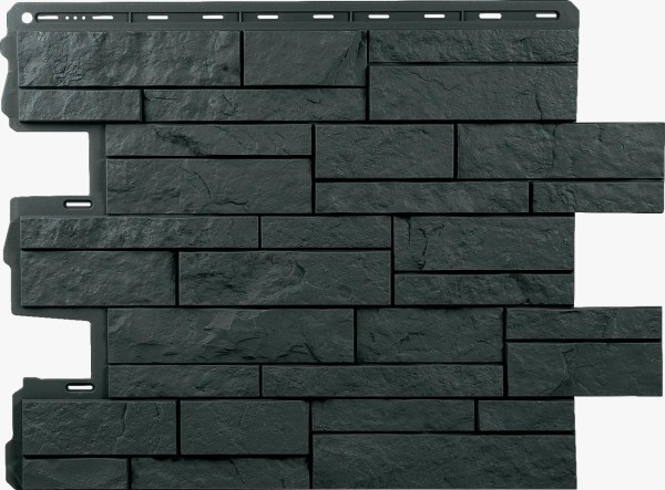 Фасадная панель Альта-Профиль Шотландия Графит купить в Братске