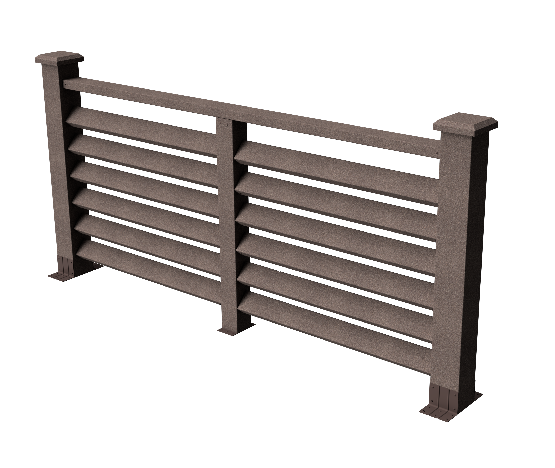 Ограждения декоративное ДПК GRINDERDECO Босфор венге купить в Братске