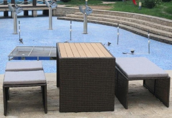 Диван-Трансформер AFINA плетеный из иск. ротанга S330A-W63 Brown купить в Братске