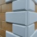 Угол Наружный к Фасадным Термопанелям Доломит Дагестанский Камень 400 мм Белый купить в Братске
