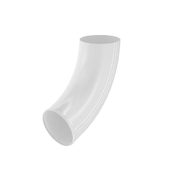 Водосток Aquasistem, система 150/100 - Отвод трубы RAL 9003 Белый купить в Братске