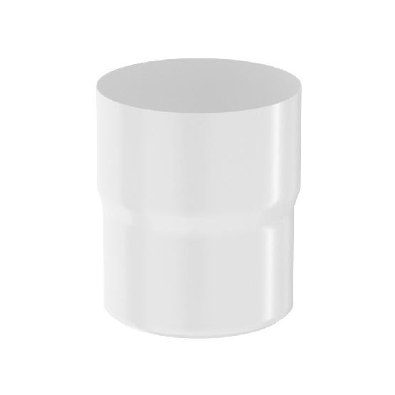 Водосток Aquasistem, система 150x100 - Соединитель трубы RR 20 Мраморно-белый купить в Братске