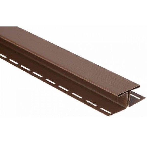 Н-профиль Люкс Крашенный, T-18, ВН, Тёмный Орех купить в Братске