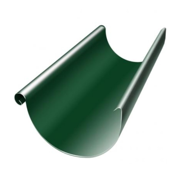 Водосток Grand Line 125x90 – Желоб 3м RAL 6005 купить в Братске