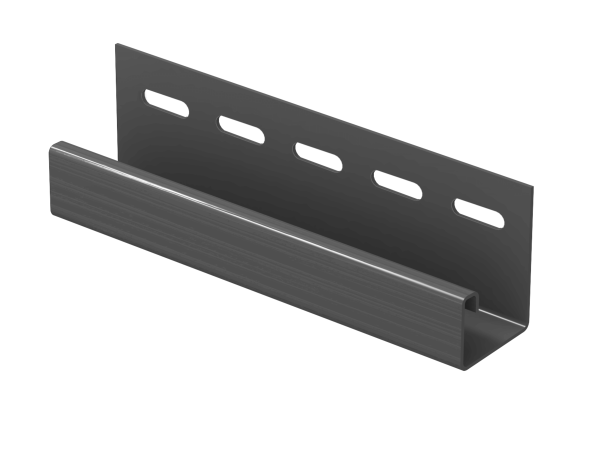 J-планка Ю-пласт Классика графитовая купить в Братске