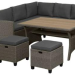 Комплект мебели AFINA плетеной из иск. ротанга AFM-307G-Grey купить в Братске