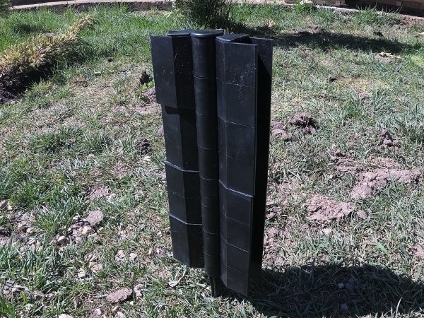 Угловой элемент поворотный, пластиковый от 60° до 300° для доски 300х30 мм из ДПК чёрный Holzhof купить в Братске