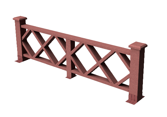 Ограждения декоративное ДПК GRINDERDECO  Миллениум мербау купить в Братске