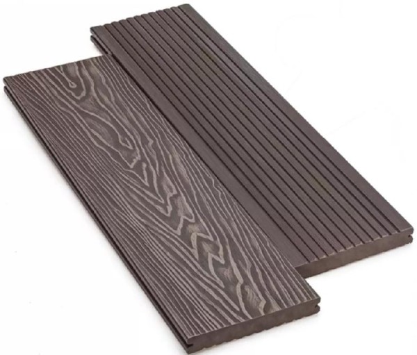 Террасная доска ДПК Deckart Monolit 3D Венге купить в Братске