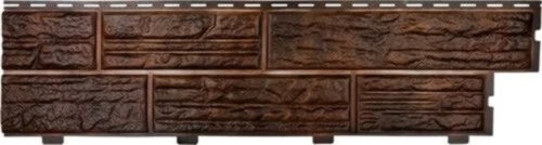 Формованный Сайдинг Альта-профиль Сланцевая Порода коричневый купить в Братске