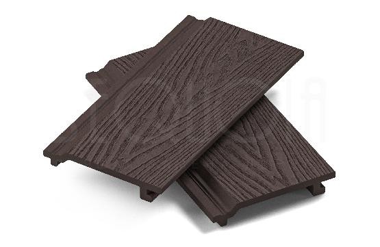 Доска фасадная ДПК 3D SEQUOIA Evolution WOOD BROWN купить в Братске