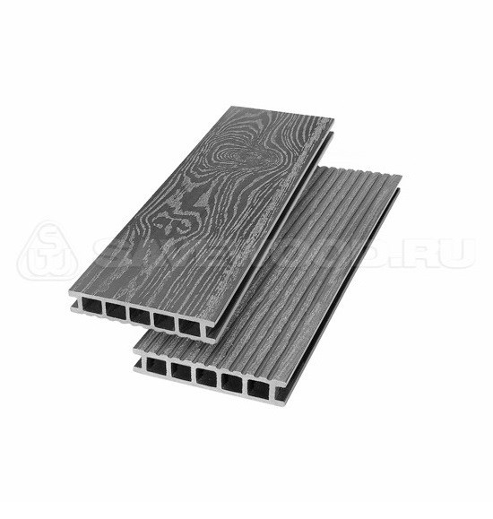 Террасная доска из ДПК SW Ornus тангенциальный распил пепельный купить в Братске