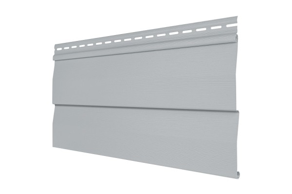 Виниловый сайдинг Tecos - корабельный брус, серый купить в Братске