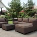 Комплект мебели AFINA плетеной из иск. ротанга YR821A Brown/Beige купить в Братске