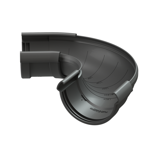 Угол регулируемый Docke Lux ПВХ - Графит купить в Братске