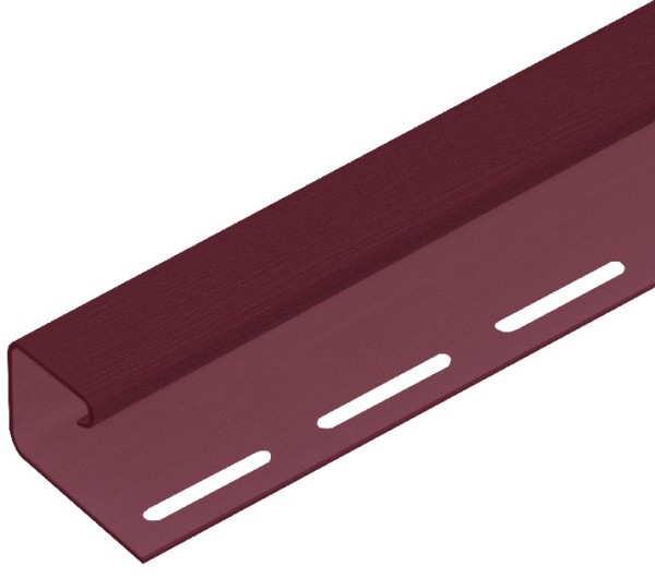 J-профиль TECOS 3,05м БУРГУНД (акрил) купить в Братске