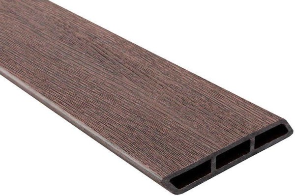 Доска Ромбус 3D ДПК Outdoor STORM BROWN коричневая микс купить в Братске