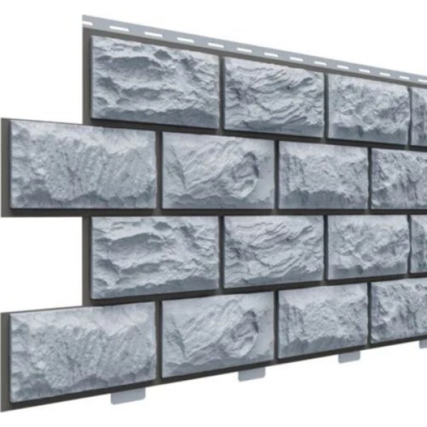 Фасадная панель Доломит Альпийский прокрашенный Серо-голубой купить в Братске