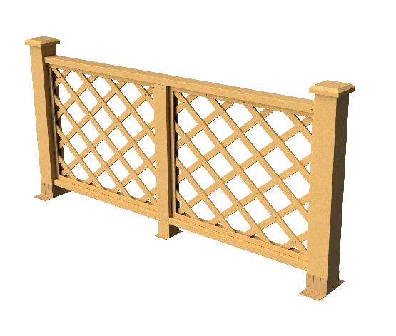 Ограждения декоративное ДПК GRINDERDECO Ламбет песчаник купить в Братске