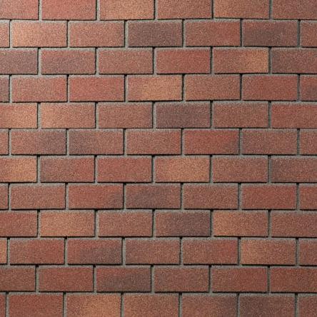 Фасадная плитка битумная, Технониколь HAUBERK кирпич Терракотовый купить в Братске