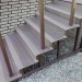 Ступень ДПК Outdoor Havana/Вельвет полнотелая серая  микс купить в Братске