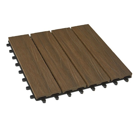 Садовый паркет дпк CM Garden Modern, 300х300 мм, PATINA BROWN (Патина коричневый) купить в Братске